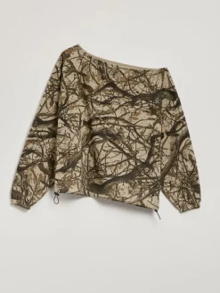 Asymetryczna bluza we wzory realtree