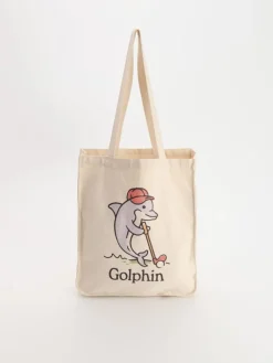 Bawełniana torba z nadrukiem Golphin