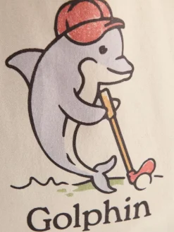 Bawełniana torba z nadrukiem Golphin