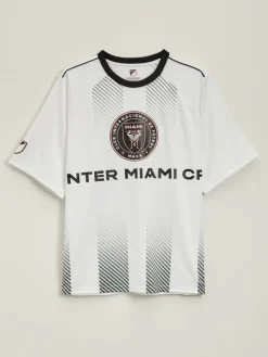 Biała koszulka z nadrukiem Inter Miami CF