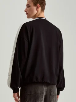 Bluza crewneck z nadrukiem Ford Mustang