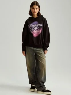 Bluza z kapturem i nadrukiem Embrance the chaos