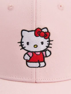 Czapka z daszkiem i haftem Hello Kitty