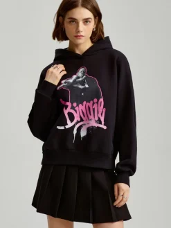 Czarna bluza z nadrukiem The Notorious B.I.G.