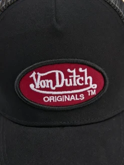Czarna czapka z daszkiem trucker hat Von Dutch