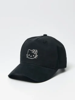 Czarna czapka z daszkiem Hello Kitty