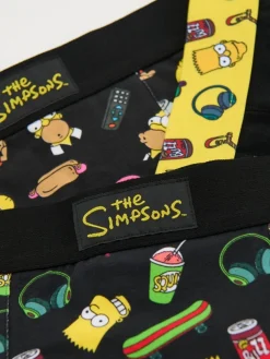 Czarne bokserki 3-pak The Simpsons