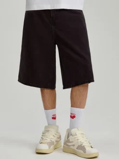 Czarne szorty jeansowe baggy fit