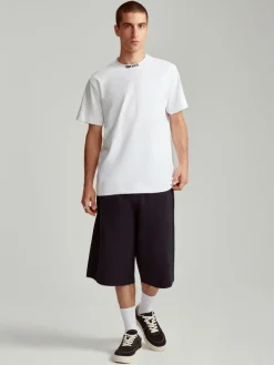 Czarne szorty jeansowe baggy fit