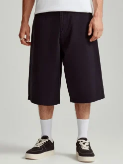 Czarne szorty jeansowe baggy fit
