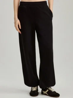 Dresowe joggery mid waist czarne