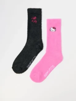 Długie skarpetki 2-pak Hello Kitty