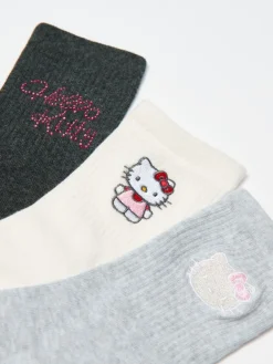 Długie skarpetki 3-pak Hello Kitty