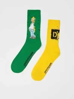 Długie skarpetki 2-pak The Simpsons