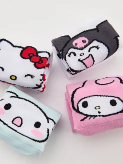 Długie skarpetki z postaciami Sanrio 4-pak