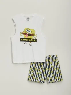 Dwuczęściowa piżama z motywem SpongeBob