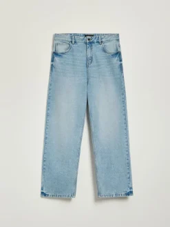 Jasnoniebieskie jeansy baggy fit