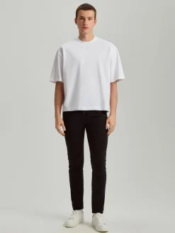 Jeansy slim fit czarne