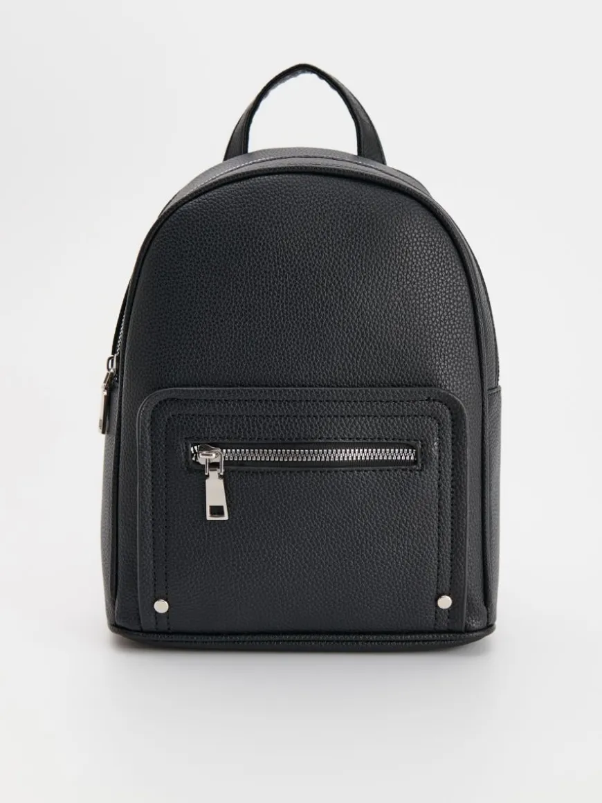 Mały plecak z imitacji skóry