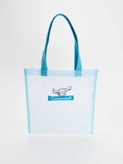 Niebieska torba shopper z motywem Cinnamoroll