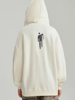 Rozpinana bluza z kapturem i nadrukiem Billie Eilish