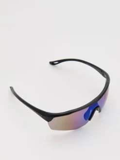 Sportowe okulary przeciwsłoneczne z lustrzanymi szkłami