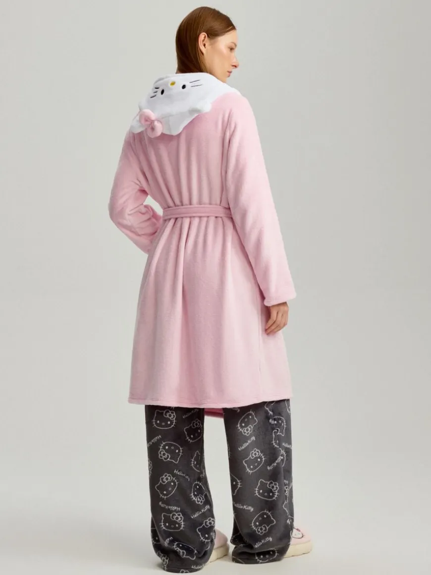 Szlafrok z kapturem Hello Kitty