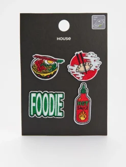 Zestaw naszywek z motywami Foodie