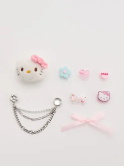Zestaw przypinek do butów Hello Kitty